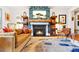 Cozy living room with fireplace and stylish decor at 2188 Niles Pl, Atlanta, GA 30324
