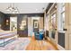 Main bedroom with hardwood floors, private access to patio and walk-in closet at 2188 Niles Pl, Atlanta, GA 30324