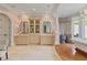 Elegant bathroom showcasing double vanities, a bathtub, linen closet, and neutral color palette at 4755 Riverview Rd, Atlanta, GA 30327