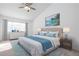 Spacious main bedroom with high ceiling and large windows at 1468 Briarwood Ne Rd # 2003, Atlanta, GA 30319