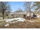 House backyard view with deck and trees at 1203 Sandune Dr, Norcross, GA 30093