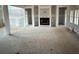 Open living space featuring a fireplace and high ceilings at 1330 Temple Draketown Rd, Temple, GA 30179