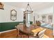 Bright dining room with wood table and chairs, and view of living room at 2667 Flair Knoll Ne Dr, Atlanta, GA 30345