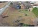 House and large lot shown from above at 1349 Highway 81 E, Mcdonough, GA 30252