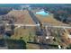 Aerial view of property and surrounding area at 1349 Highway 81 E, Mcdonough, GA 30252