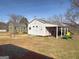 Two storage sheds in a large backyard at 1349 Highway 81 E, Mcdonough, GA 30252