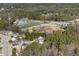 Aerial view of community and nearby sports fields at 2397 Foley Park St, Snellville, GA 30078