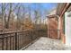 Private balcony overlooking a wooded area at 3280 Stillhouse Se Ln # 410, Atlanta, GA 30339