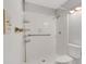 Walk-in shower with grab bar and shelving at 24214 Plantation Ne Dr, Atlanta, GA 30324