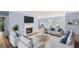 Spacious living room with hardwood floors and fireplace at 24214 Plantation Ne Dr, Atlanta, GA 30324