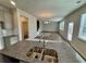 Kitchen with granite countertop and stainless steel sink at 2791 Riverchess Lot 147 Ct, Atlanta, GA 30331