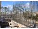 Relaxing balcony featuring wicker chairs and a view of the city at 3648 Peachtree Ne Rd # 3A, Atlanta, GA 30319