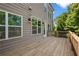 Spacious deck overlooks private backyard with mature trees at 2741 Prado Ln, Marietta, GA 30066