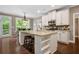 Spacious kitchen with large island and hardwood floors at 2741 Prado Ln, Marietta, GA 30066