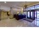 Elegant building lobby with a reception desk and large windows at 300 W Peachtree Ne St # 8E, Atlanta, GA 30308