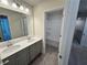 Bathroom with double vanity and shower/tub combo at 3964 Riverchess Lot 157 Dr, Atlanta, GA 30331