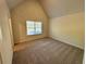 Bright bedroom with vaulted ceiling and carpet at 3964 Riverchess Lot 157 Dr, Atlanta, GA 30331