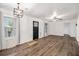 Simple dining room showcasing hardwood floors and natural light at 125 Clayton St, Fairburn, GA 30213