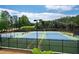 Well maintained community tennis courts at 2344 Saint Davids Nw Sq # 2, Kennesaw, GA 30152