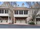 Brick townhouse with screened porch and two-car garage at 2344 Saint Davids Nw Sq # 2, Kennesaw, GA 30152