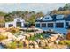 Landscaped pond with stepping stones in front of barn at 201 Edwards Brook Ct, Canton, GA 30115