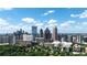 Atlanta skyline view from a high-rise building at 34 Peachtree Ne Cir, Atlanta, GA 30309