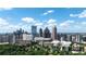 Atlanta skyline view from a high-rise building at 34 Peachtree Ne Cir, Atlanta, GA 30309