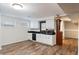 Basement kitchenette with white cabinets at 34 Peachtree Ne Cir, Atlanta, GA 30309