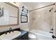 Clean bathroom with a bathtub and shower at 34 Peachtree Ne Cir, Atlanta, GA 30309