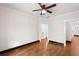 Bright bedroom with hardwood floors and neutral walls at 34 Peachtree Ne Cir, Atlanta, GA 30309