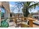 Relaxing deck with seating area and view of neighborhood at 727 Charlotte Nw Pl, Atlanta, GA 30318