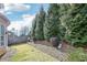 Landscaped backyard with lush greenery at 2090 Red Barn Ct, Cumming, GA 30040