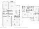 Two-story home floor plan, showcasing main and upper levels at 2090 Red Barn Ct, Cumming, GA 30040