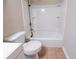 Bathroom with tub, shower, and toilet at 3738 Larkspur Ter, Decatur, GA 30032