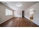 Spacious living room featuring hardwood floors and lots of natural light at 3738 Larkspur Ter, Decatur, GA 30032