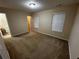 Bright bedroom with neutral walls and carpet at 990 Harbins Rd # 5D, Norcross, GA 30093