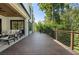 Spacious deck overlooks the backyard, offering a peaceful outdoor space at 464 Pine Tree Ne Dr, Atlanta, GA 30305