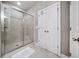 Modern bathroom with a large walk-in shower at 132 Marietta Walk Trce, Marietta, GA 30064