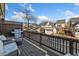 Deck with seating area and grill, overlooking neighborhood at 132 Marietta Walk Trce, Marietta, GA 30064