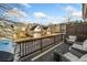 Deck with seating area and grill, overlooking neighborhood at 132 Marietta Walk Trce, Marietta, GA 30064