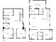 Two-story floor plan showing layout of main and upper levels at 2212 Glendale Dr, Decatur, GA 30032