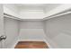 Large walk-in closet with ample shelf and rod space at 2212 Glendale Dr, Decatur, GA 30032