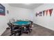 Game room featuring a pool table and comfortable seating at 2487 Figaro Dr, Atlanta, GA 30339