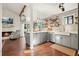 Modern kitchen with stainless steel appliances and white farmhouse sink at 2671 Caldwell Ne Rd, Brookhaven, GA 30319