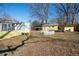 Backyard with shed and fenced area at 2833 Alan Sw Dr, Marietta, GA 30064