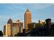 Atlanta cityscape view at sunset at 1247 Holly Nw St # A, Atlanta, GA 30318