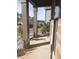 Charming front porch with stone columns and view of neighborhood at 780 Codex Dr, Fairburn, GA 30213