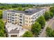 Aerial view of apartment building and surrounding area at 870 Inman Village Pkwy # 203, Atlanta, GA 30307