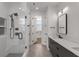 Spa-like bathroom with a walk-in shower and double vanity at 105 Georgia Se Ave # 1, Atlanta, GA 30312