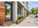 Modern townhome exterior with a welcoming front entrance at 105 Georgia Se Ave # 1, Atlanta, GA 30312